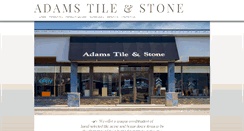 Desktop Screenshot of adamstileandstone.com