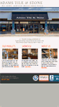 Mobile Screenshot of adamstileandstone.com